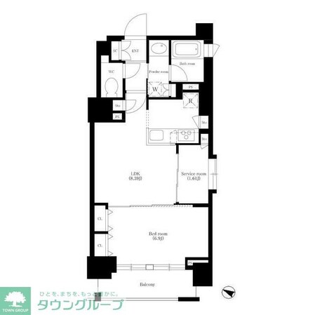 アーバネックス神保町の物件間取画像